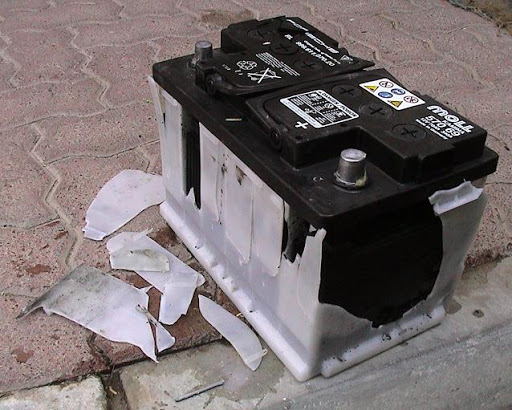 باتری ازکار افتاده